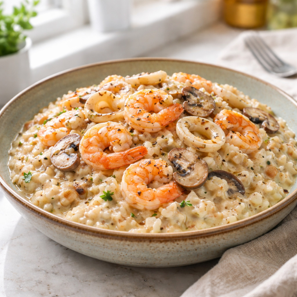 Risotto aux fruits de mer