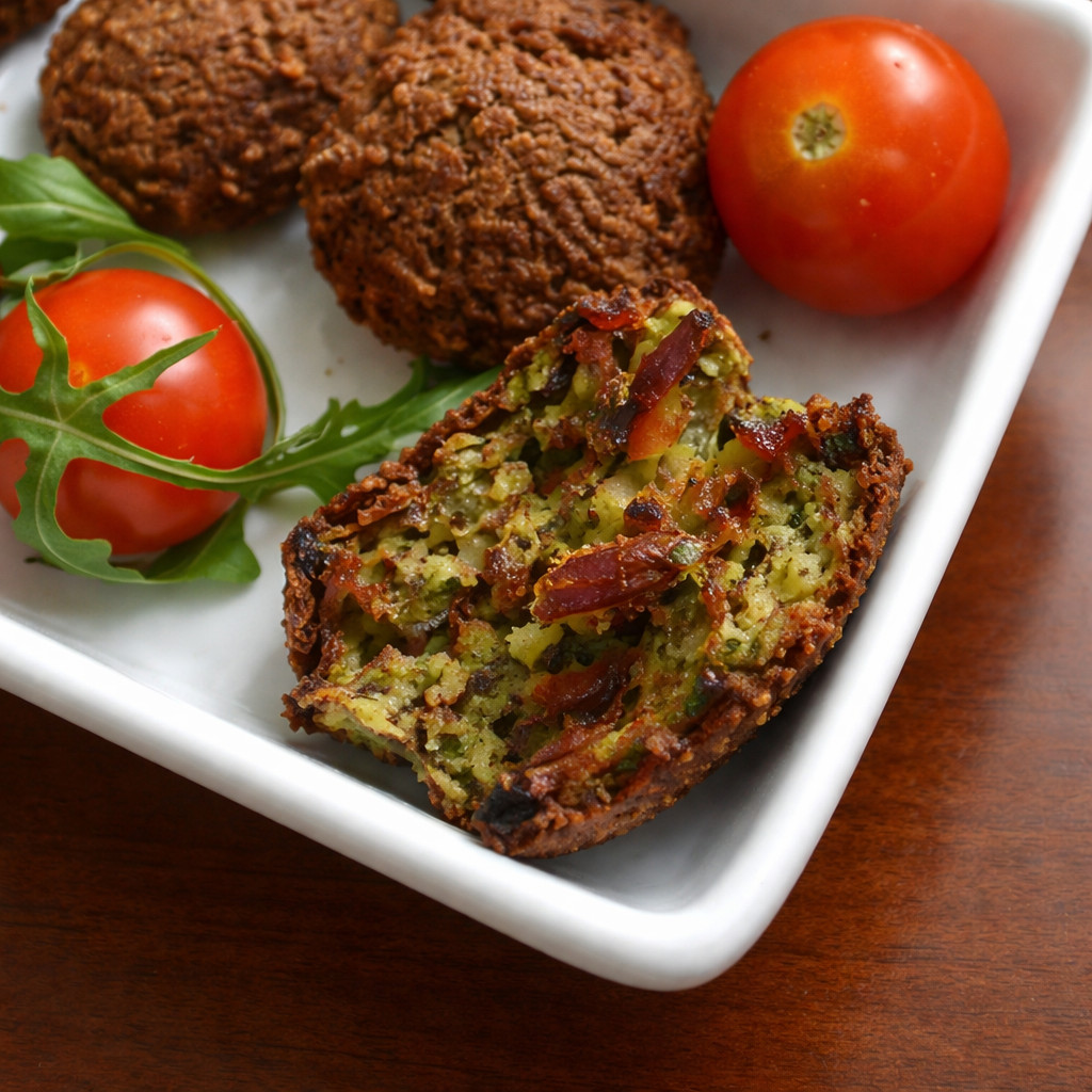Falafel Stuffed with Onion and Sumac