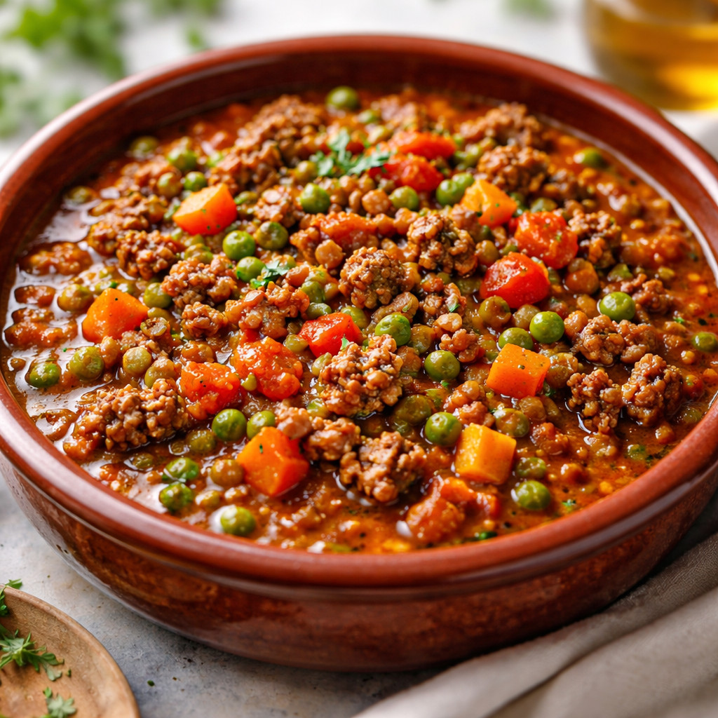 Lentils with Ground Meat