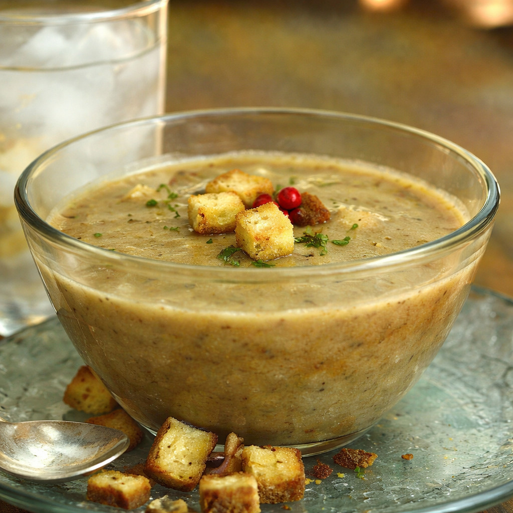 Soupe froide de légumes libanaise