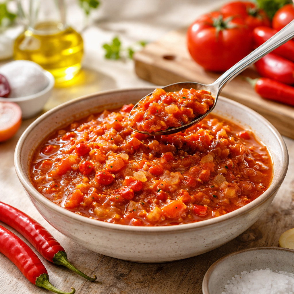 Sauce piquante indonésienne