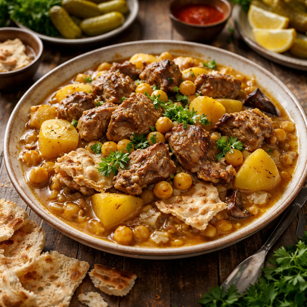 التشريب العراقي أو الثريد