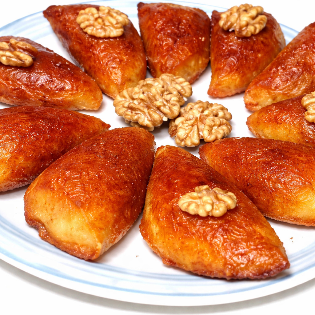 Qatayef with Walnuts