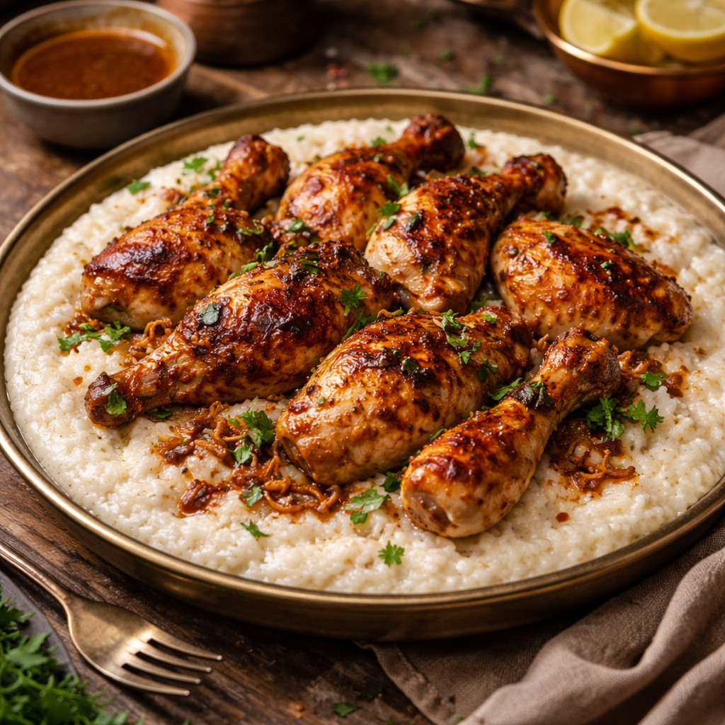 Saleeq with Chicken
