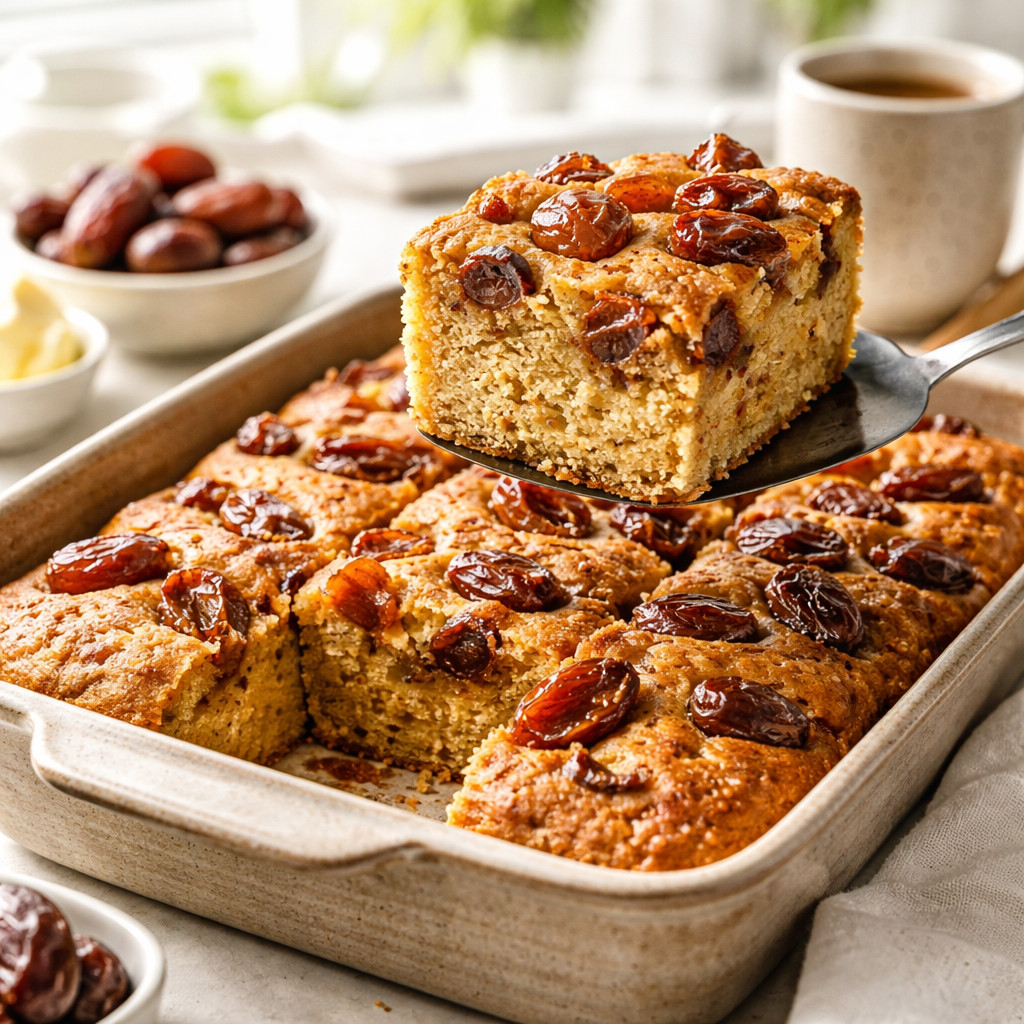 Millet Date Cake
