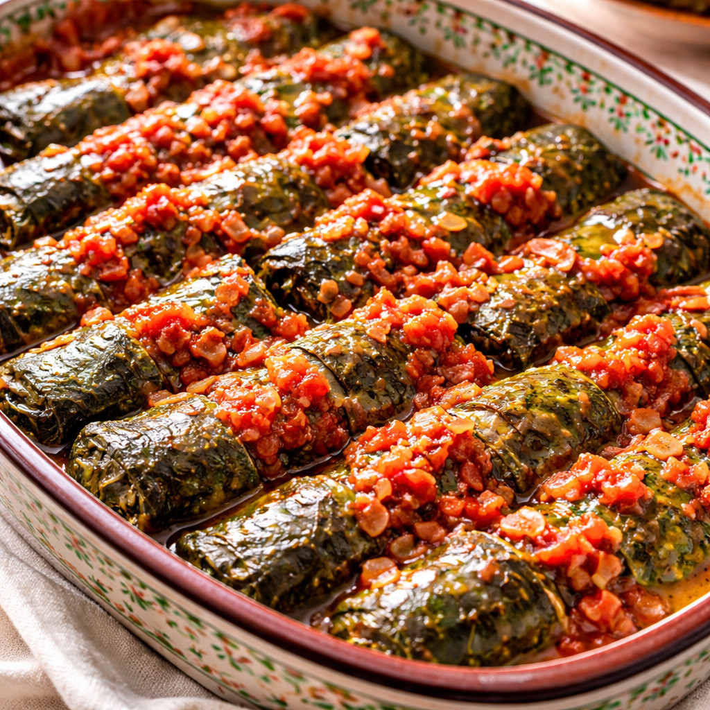 كفتة بورق العنب