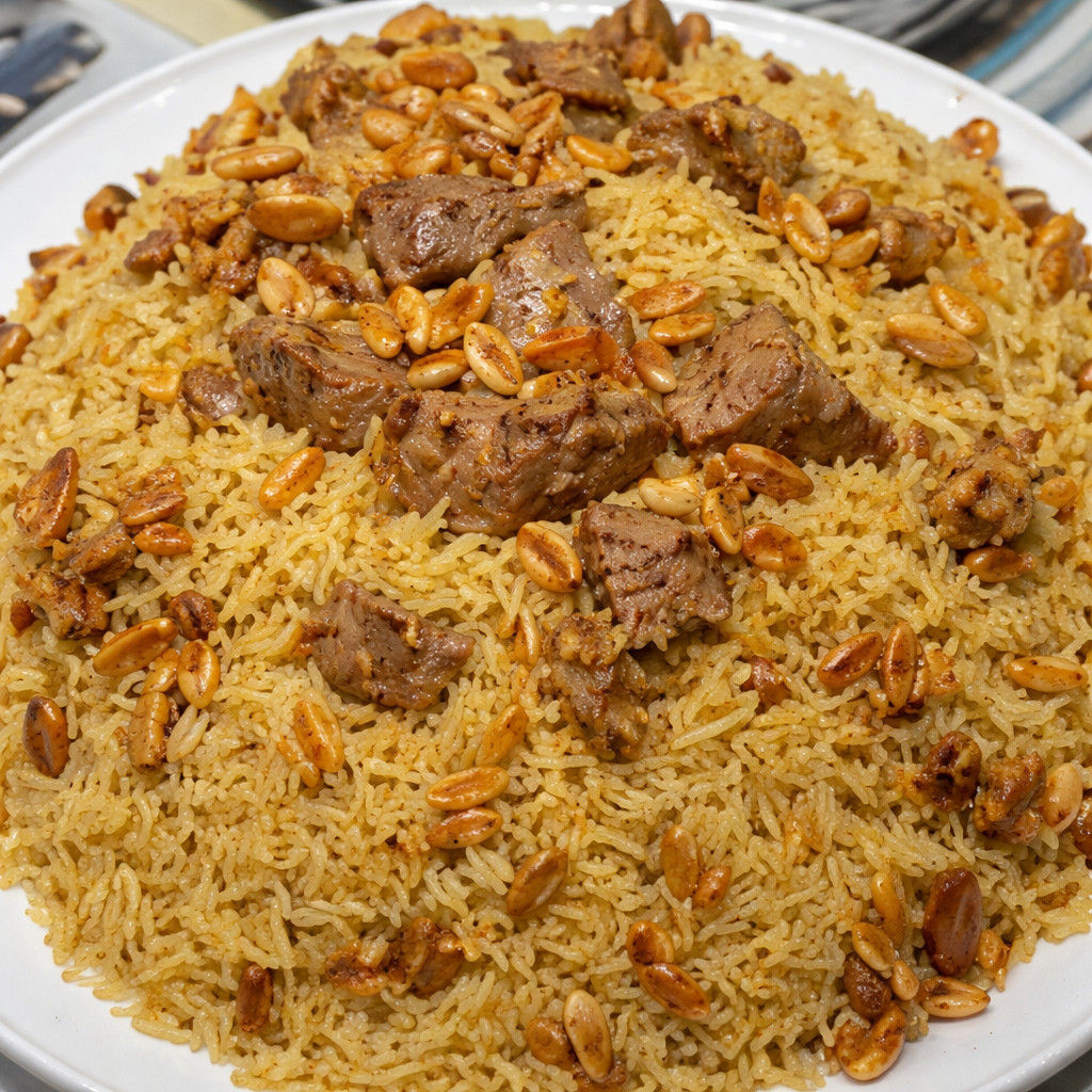 Kabsa saoudienne au bœuf