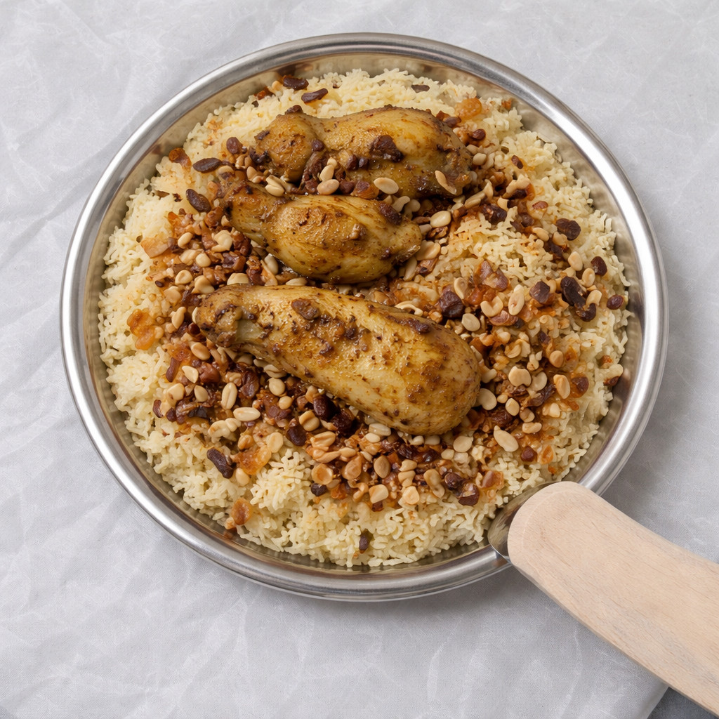 الكبسة بالدجاج السعودية
