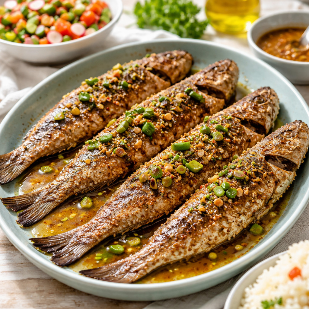Grilled Bouri Fish
