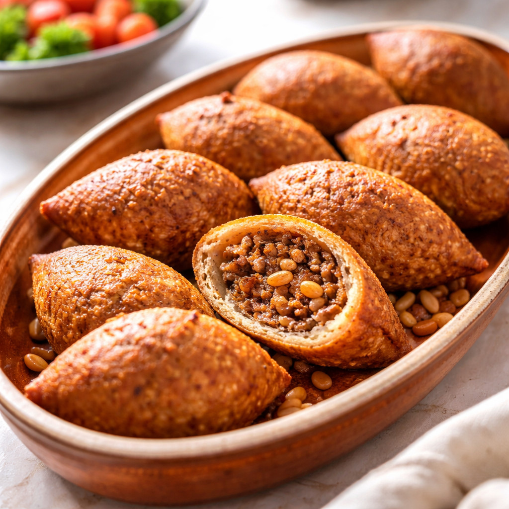كبة برغل مشوية