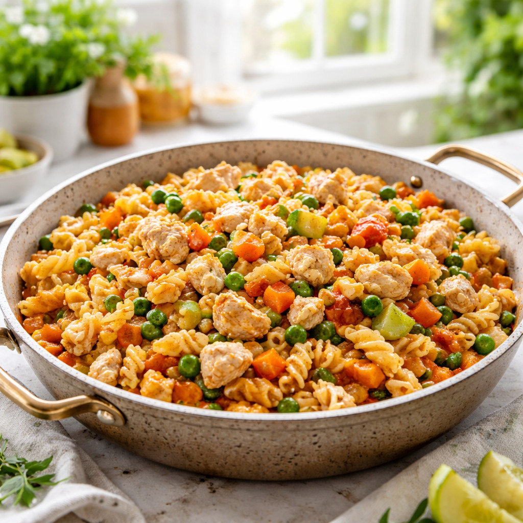 Pasta with Chicken and Vegetables