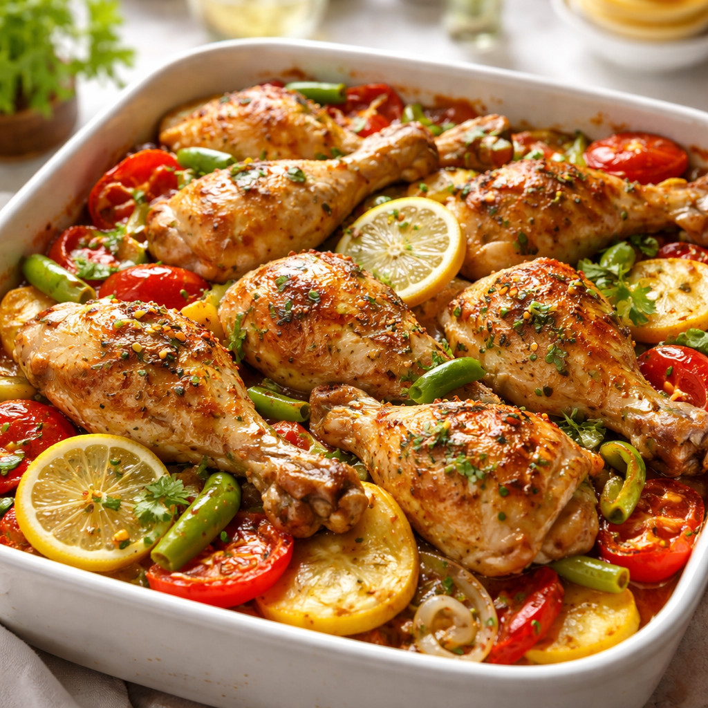 Chicken with Lemon and Garlic