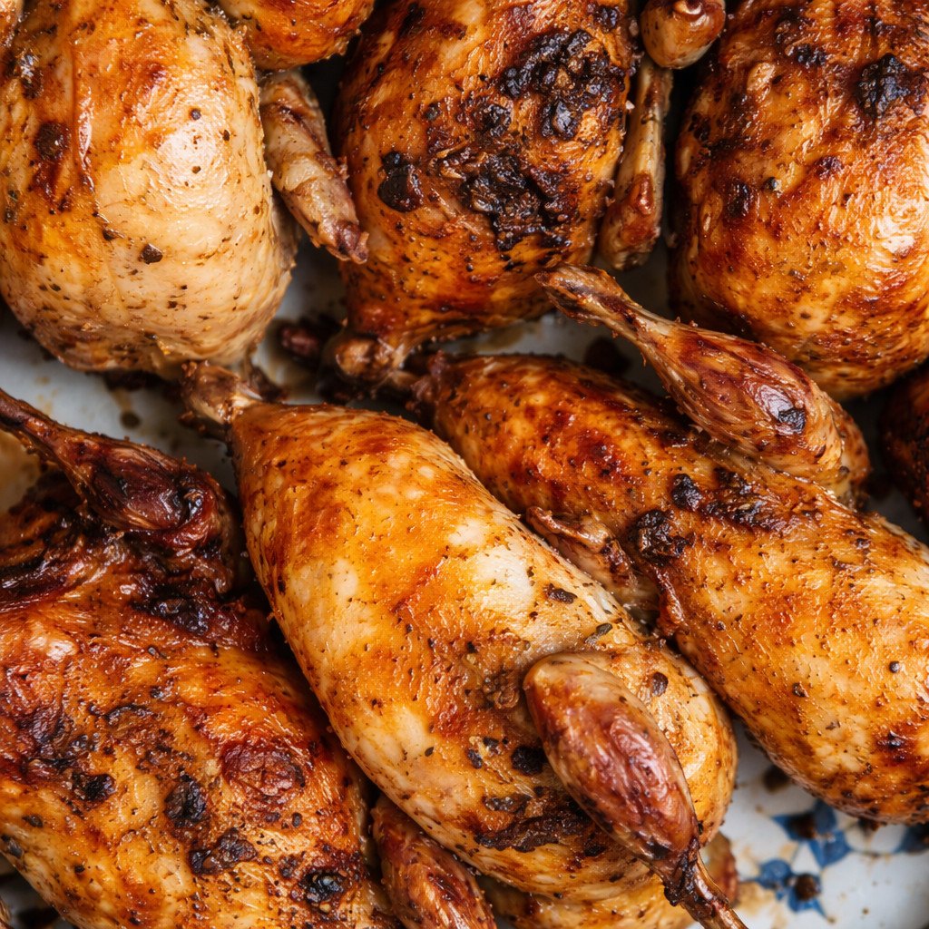 Stuffed Quail