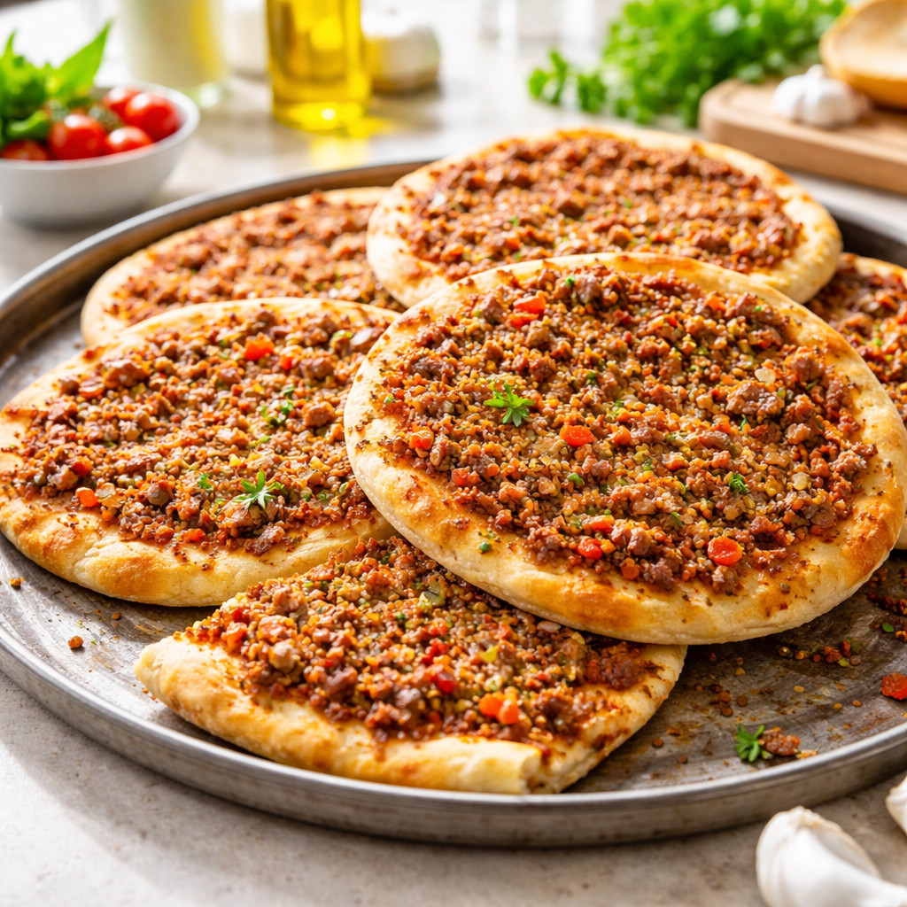 Pizza à la viande hachée