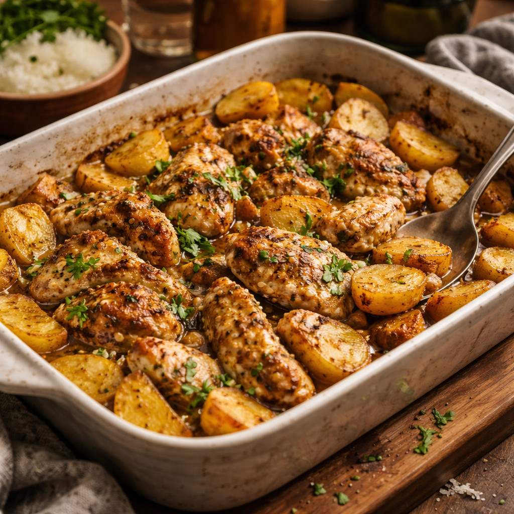 Diet Chicken and Potatoes