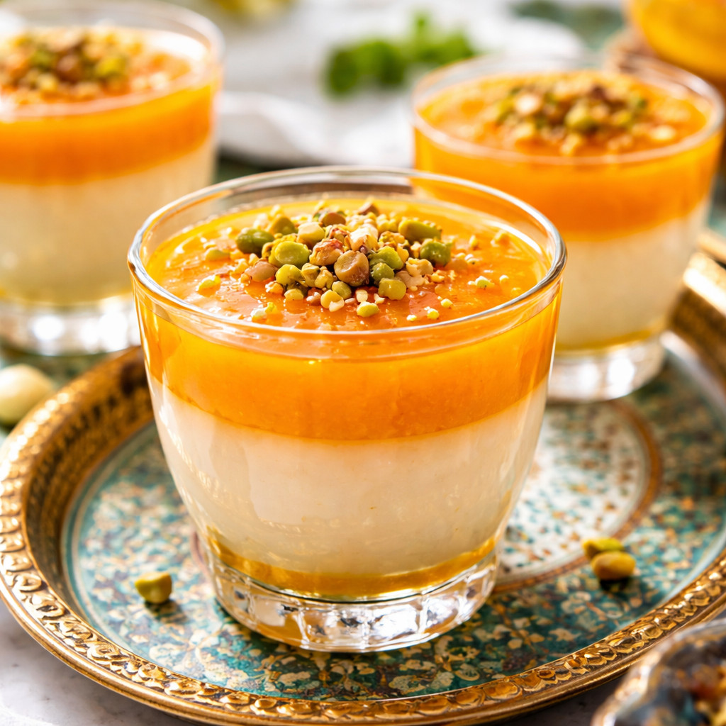 Dessert en verres de balooza chami
