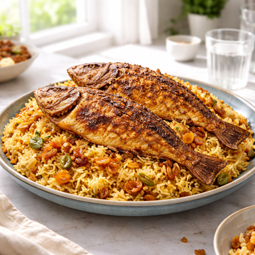 Fried Rice and Fish