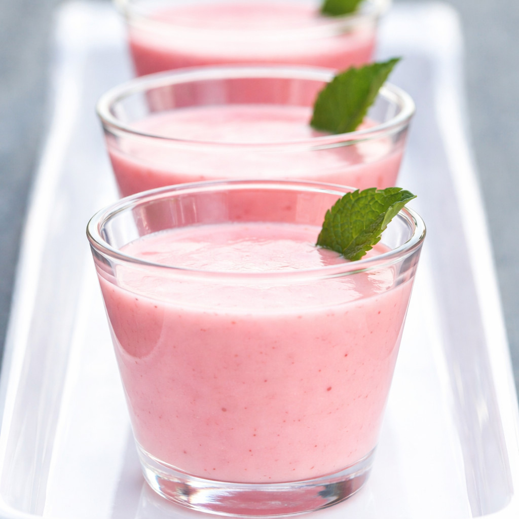 Strawberry and Beetroot Milkshake