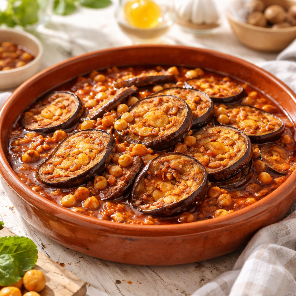 Manzelah with Eggplant
