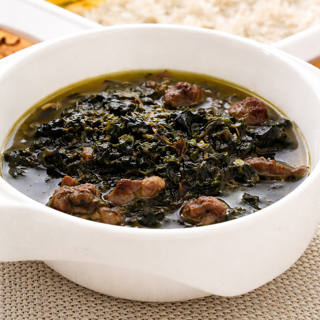 Molokhia with Lamb