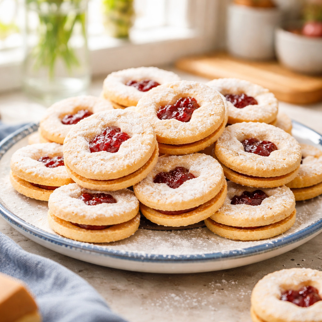 Sablé Biscuit with Jam