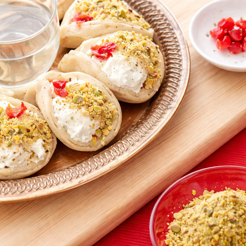 Qatayef with Cream