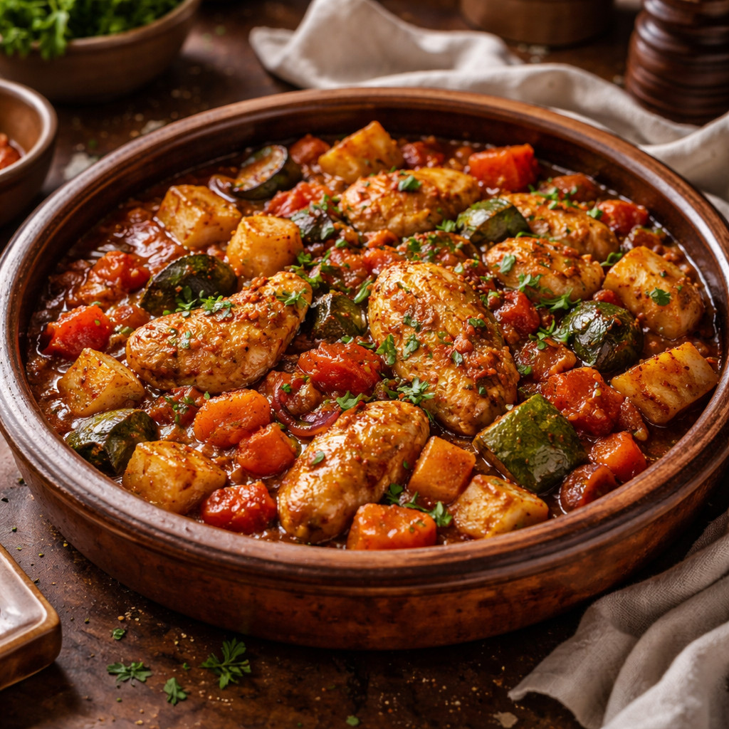 Chicken and Vegetable Tagine