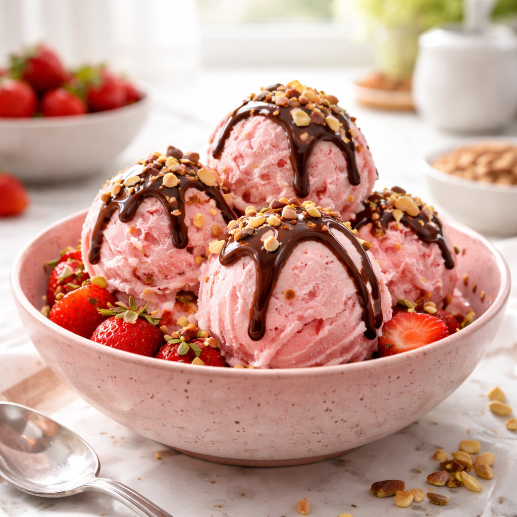 Strawberry Ice Cream