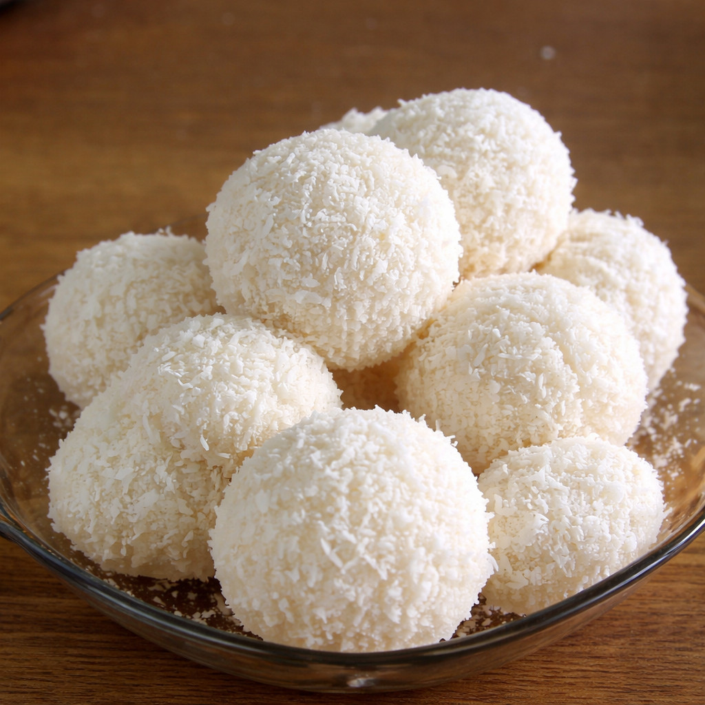 No-Bake Coconut Balls