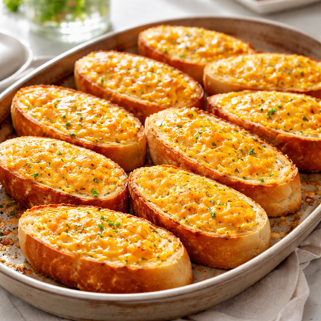 Pain à l'ail et au fromage