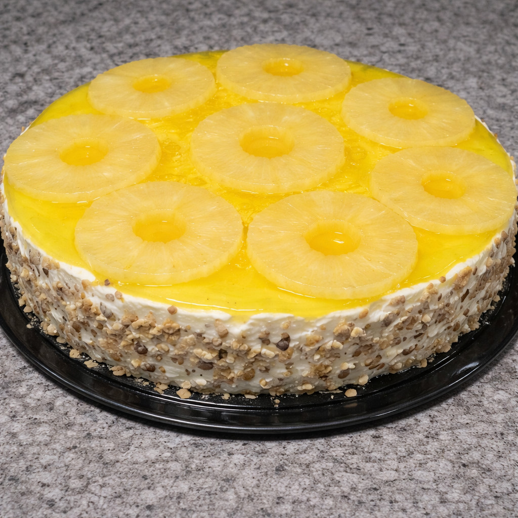Gâteau à la gelée d'ananas