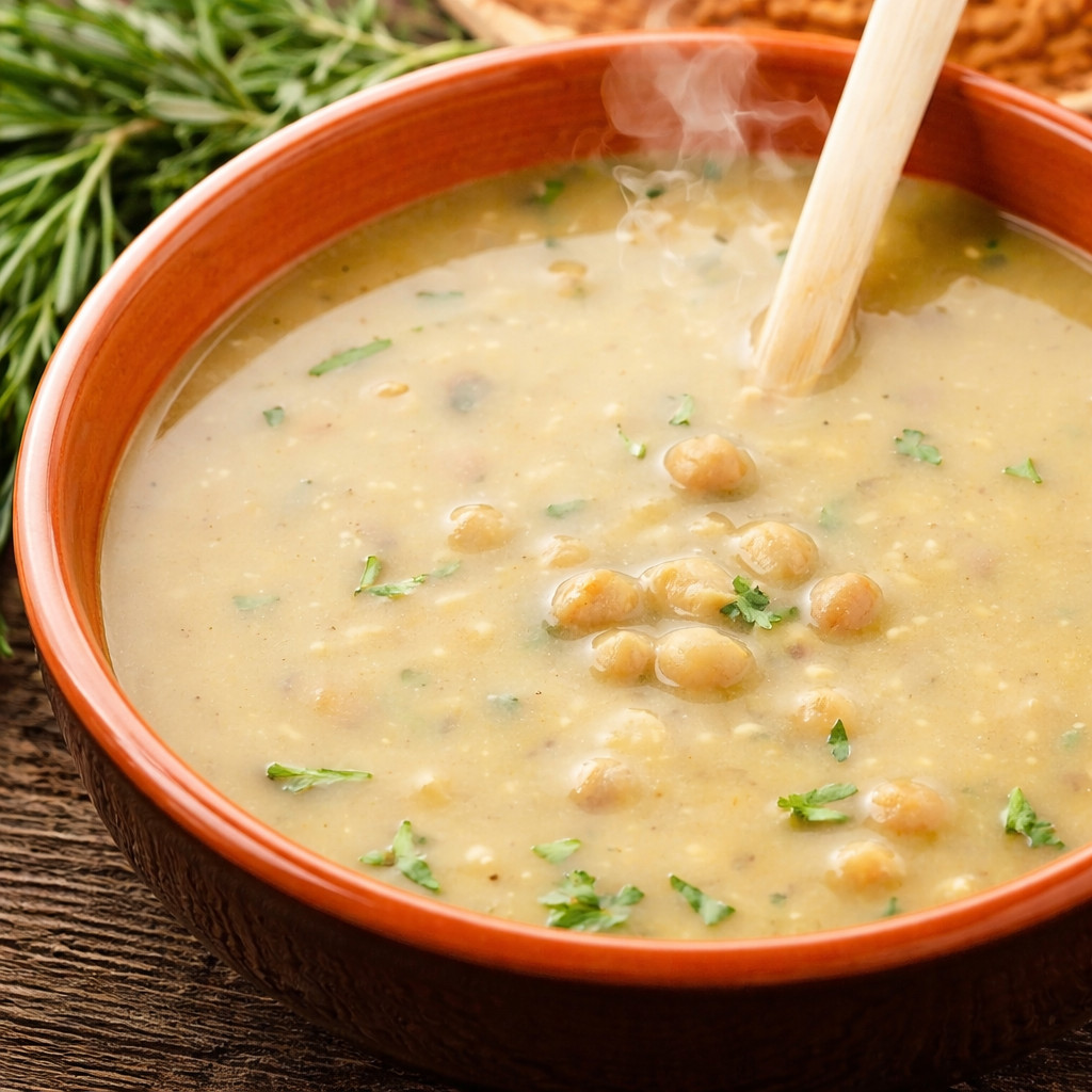Moroccan Chickpea Soup
