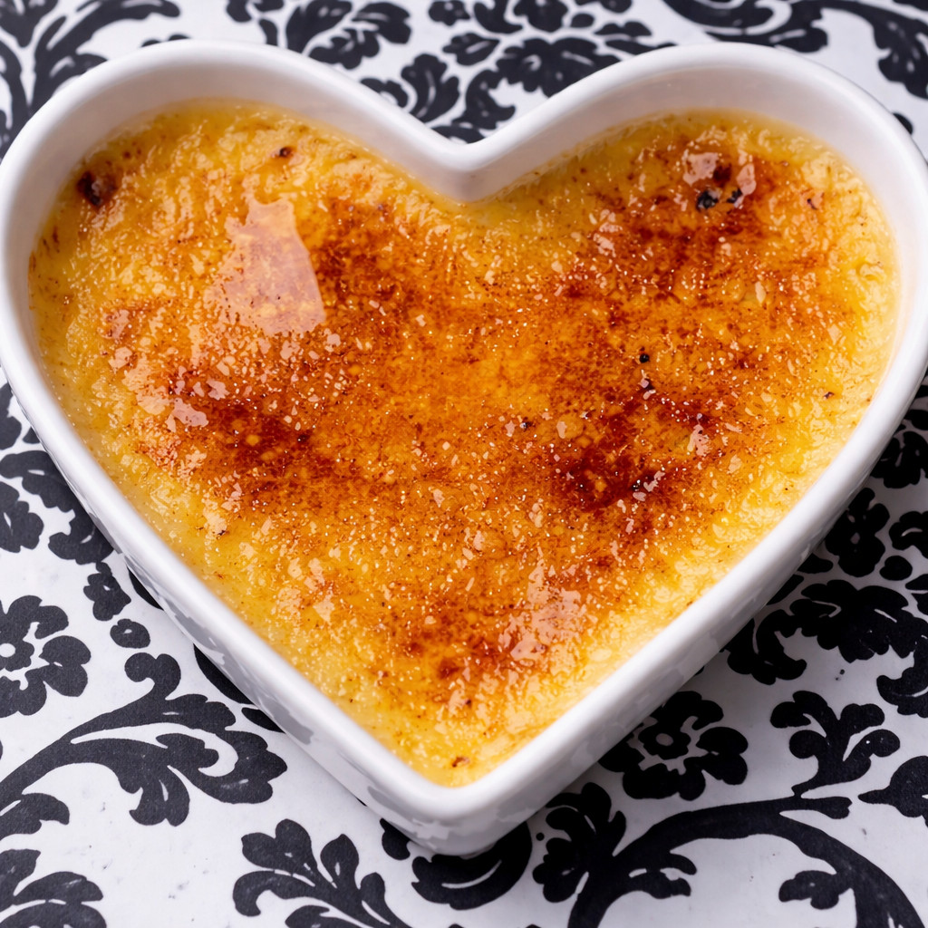 Crème brûlée délicieuse