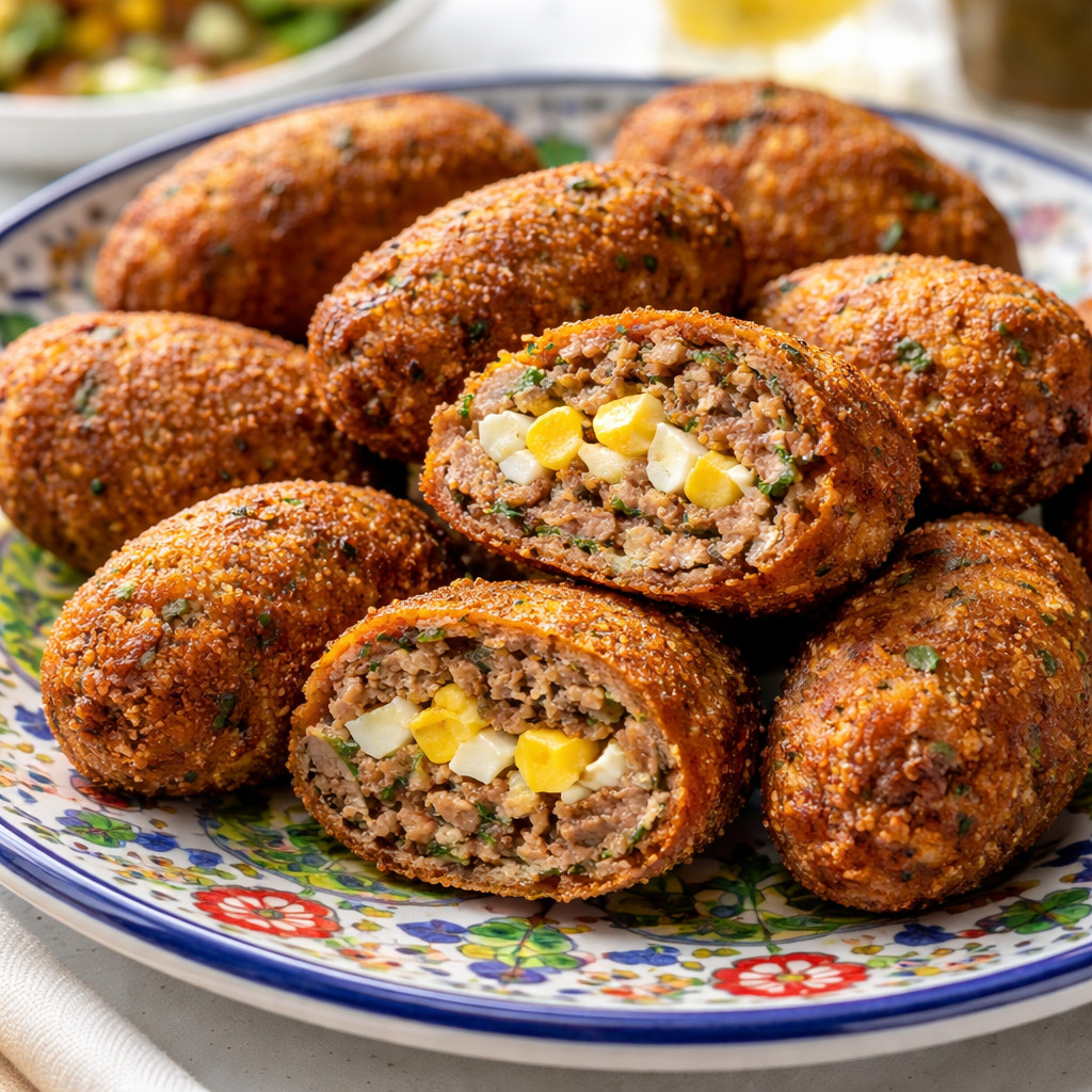 Boulettes de viande aux œufs