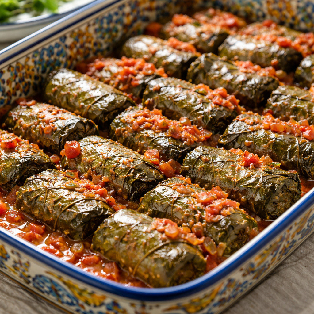 كفتة بورق العنب