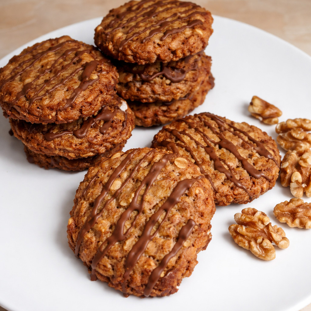 Oatmeal Cookies with Walnuts