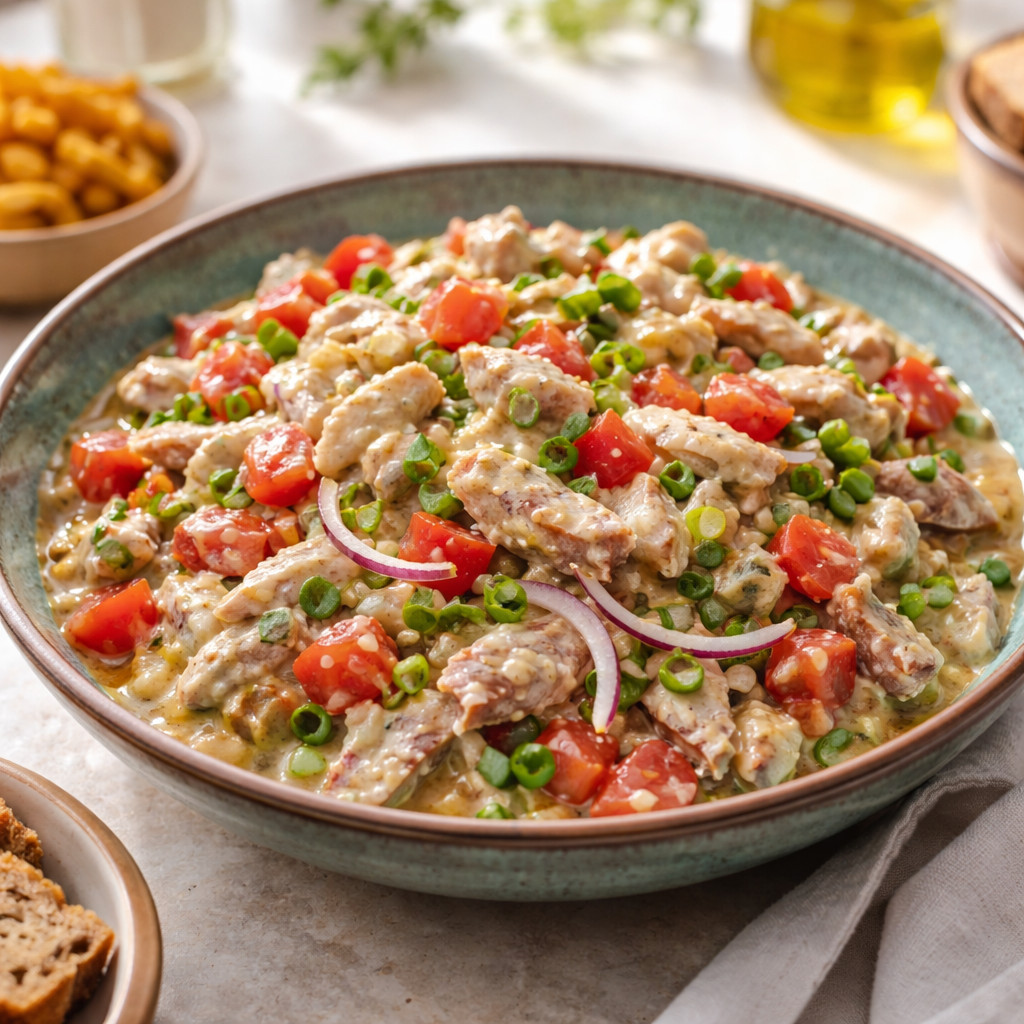 Herring with Tahini