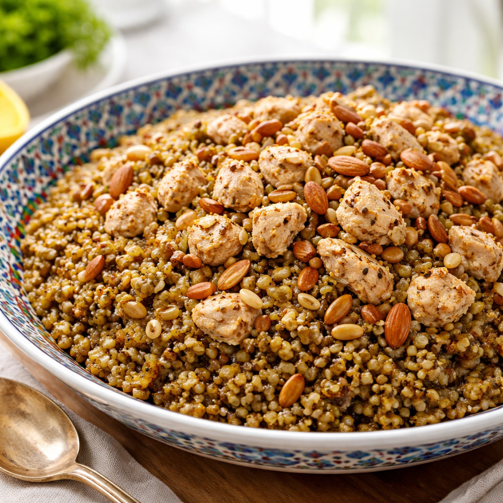 Freekeh au poulet
