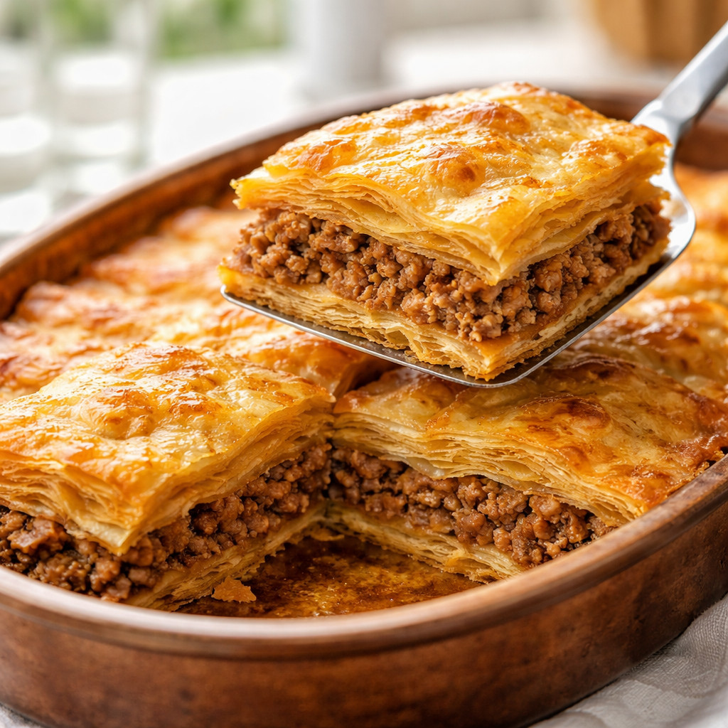 Raqaq with Minced Meat