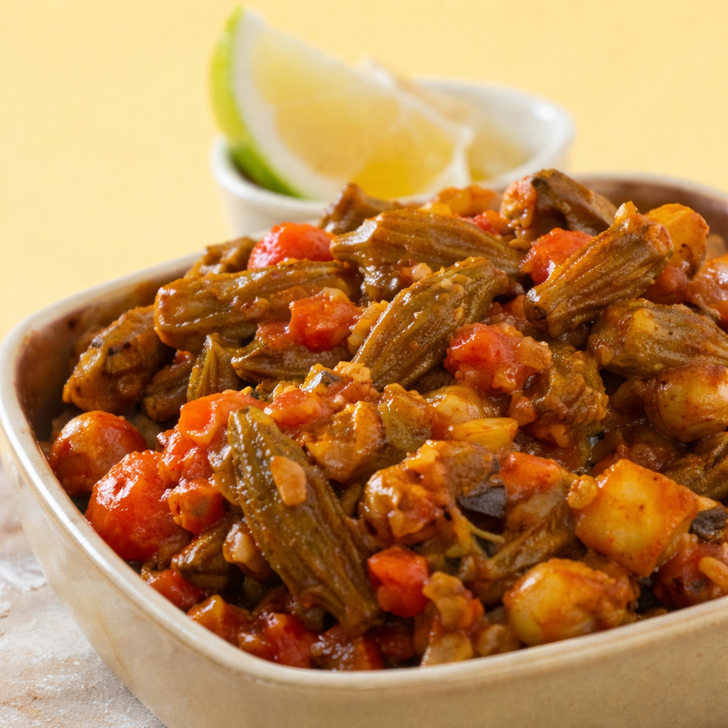 Okra with Oil