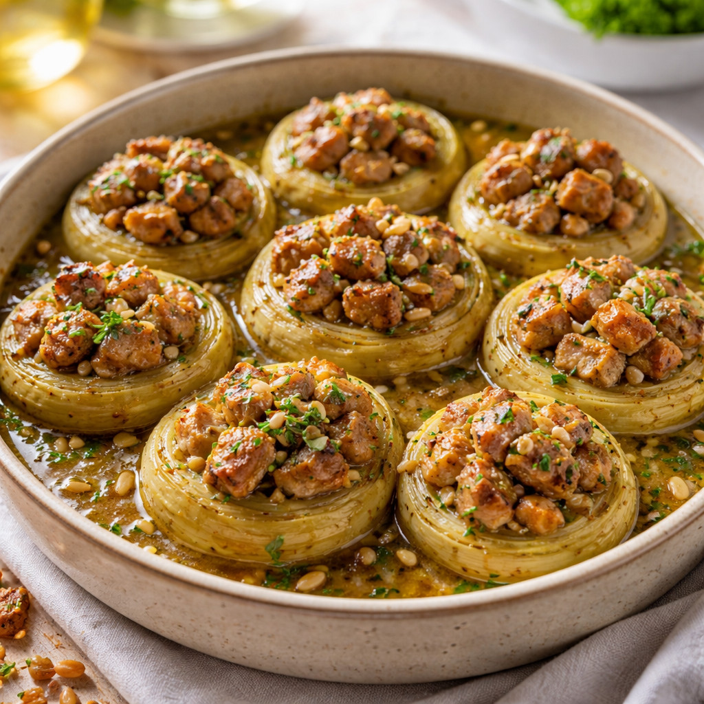 Artichauts farcis à la viande