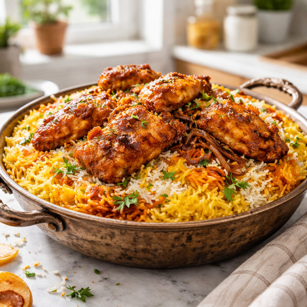 برياني السمك