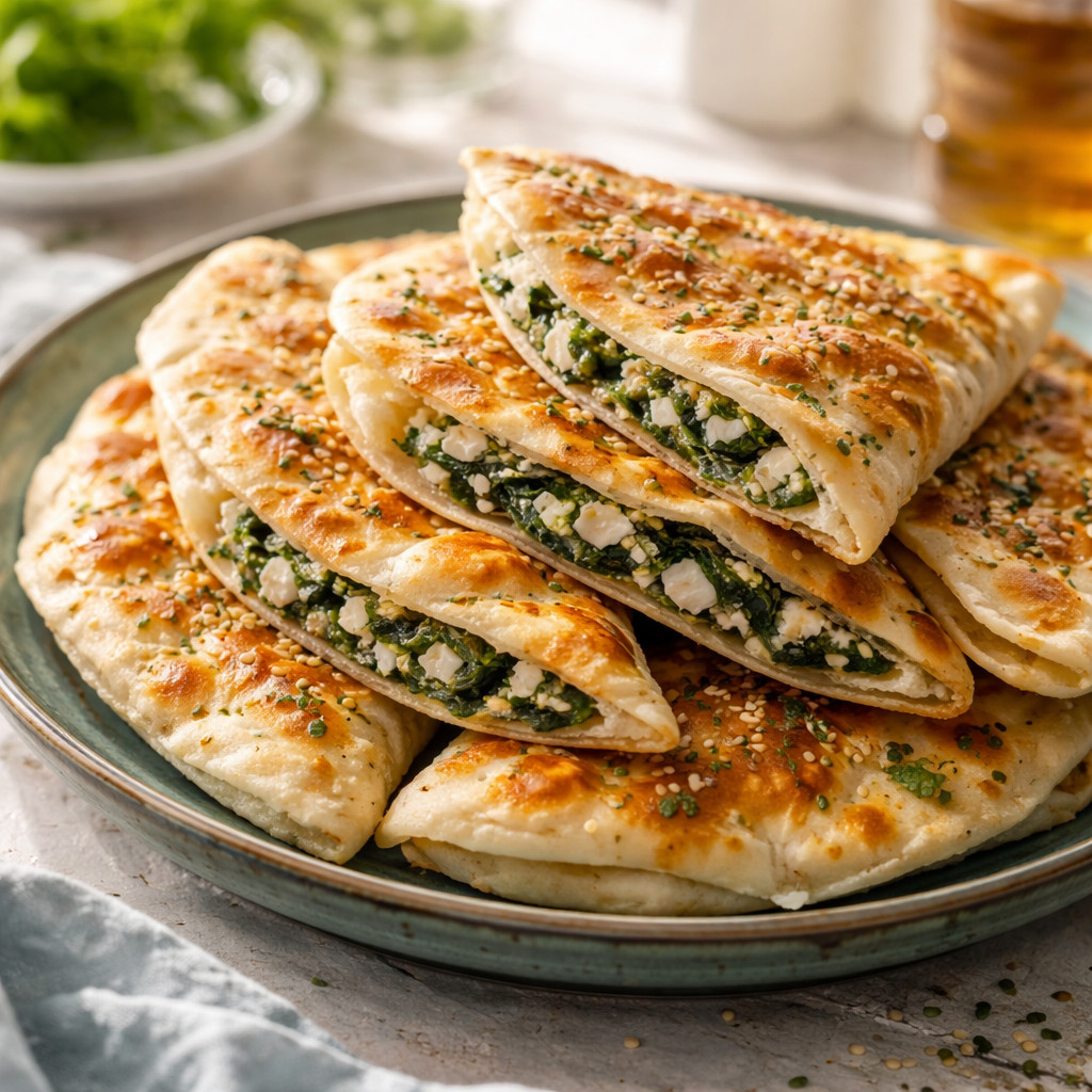 Turkish Gözleme Pastries