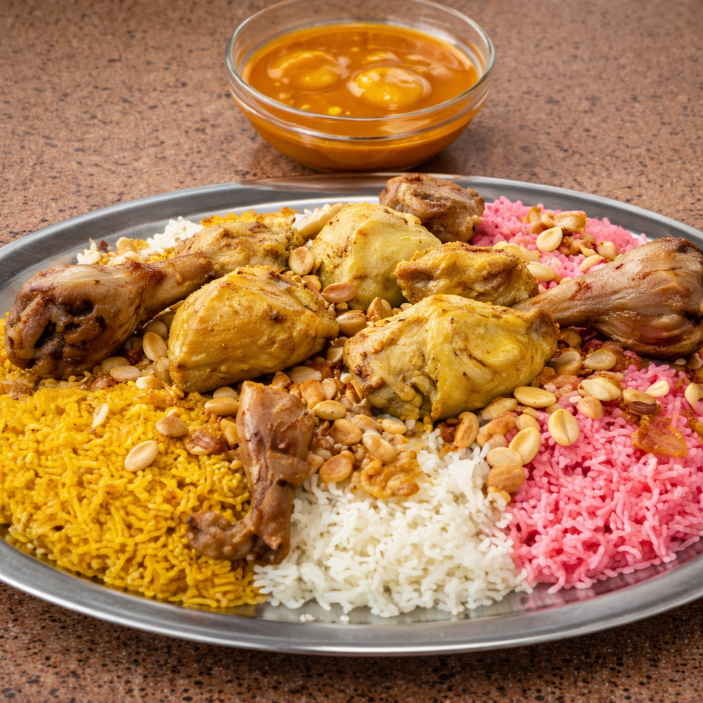 Colorful Chicken Biryani