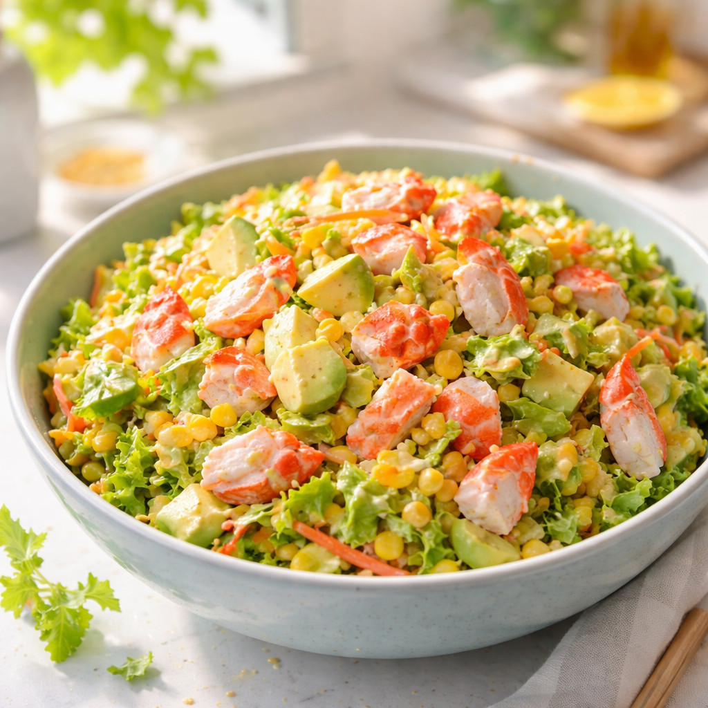Crab and Avocado Salad