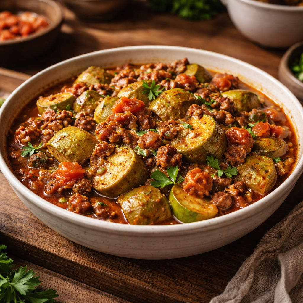 Ragoût de courgettes