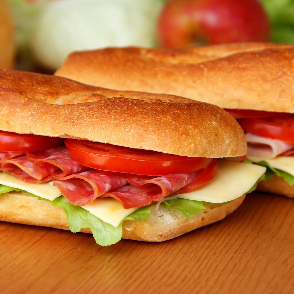 Chicken Mortadella Sandwich