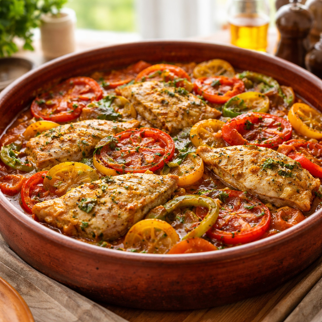 Tajine de poisson marocain