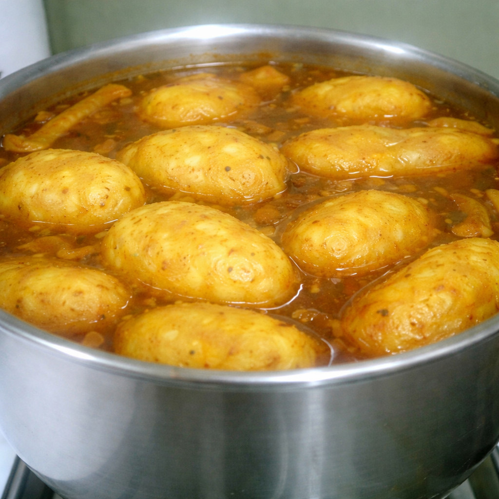 Pommes de terre farcies au boulgour