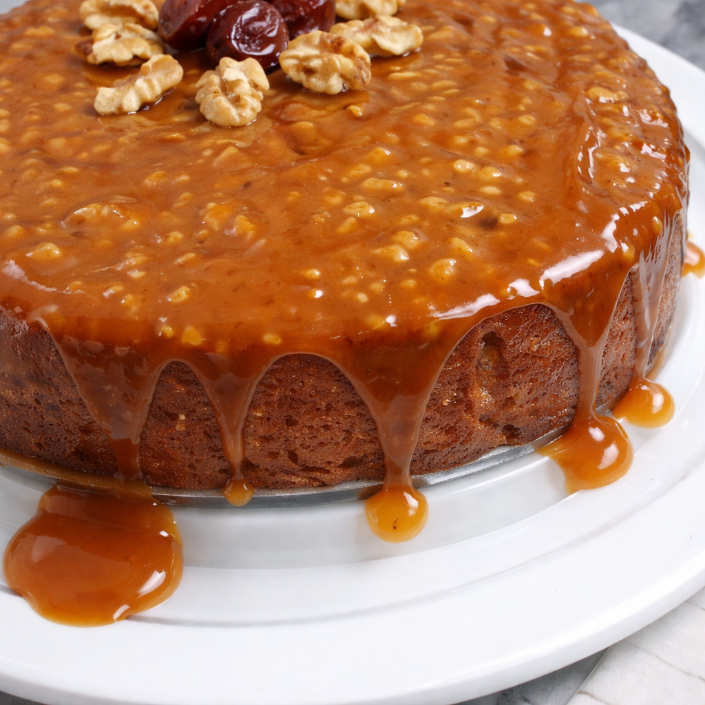 Date Caramel Cake